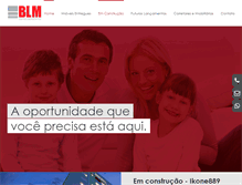 Tablet Screenshot of blmempreendimentos.com.br